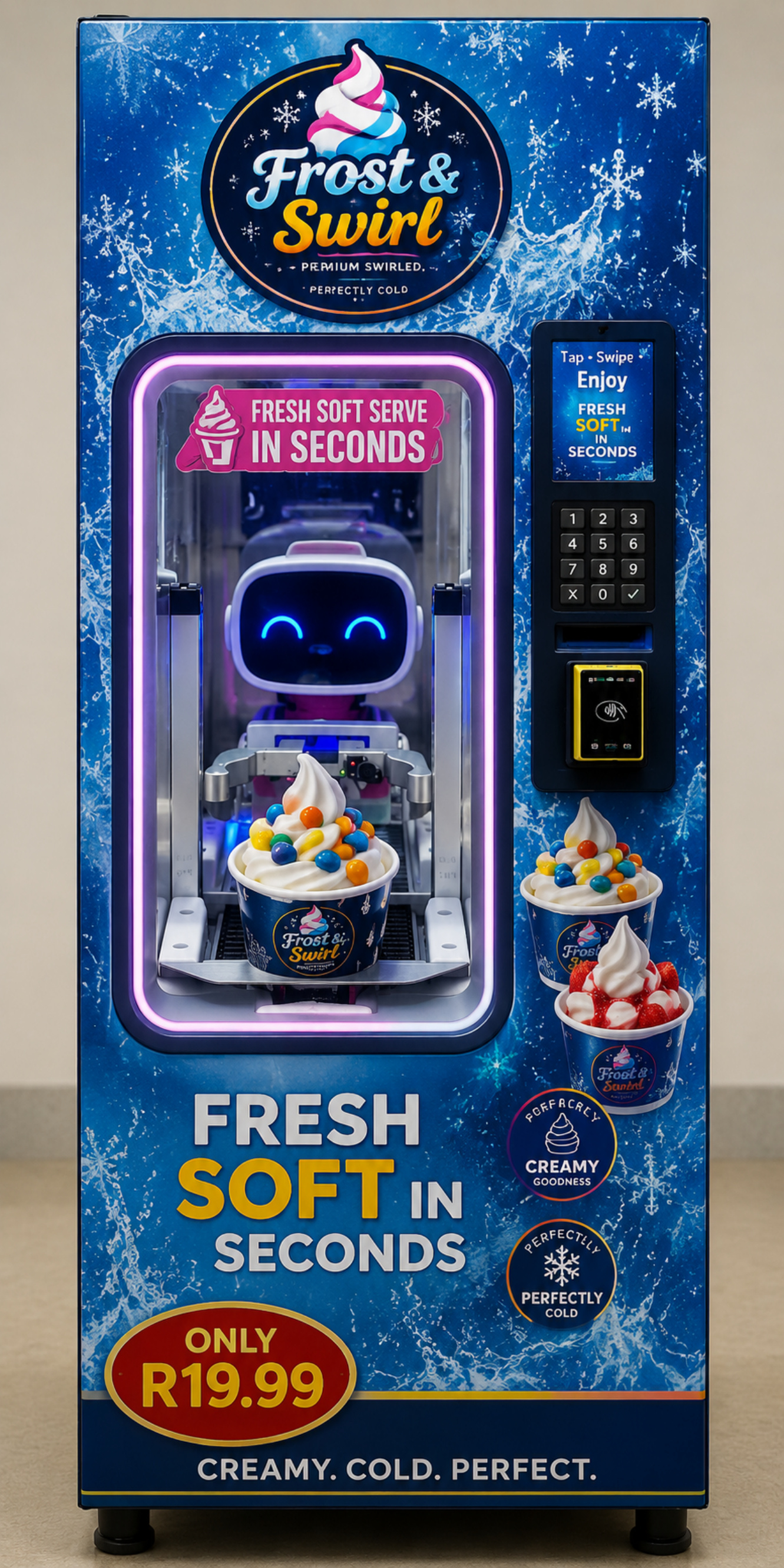 Frost & Swirl machine